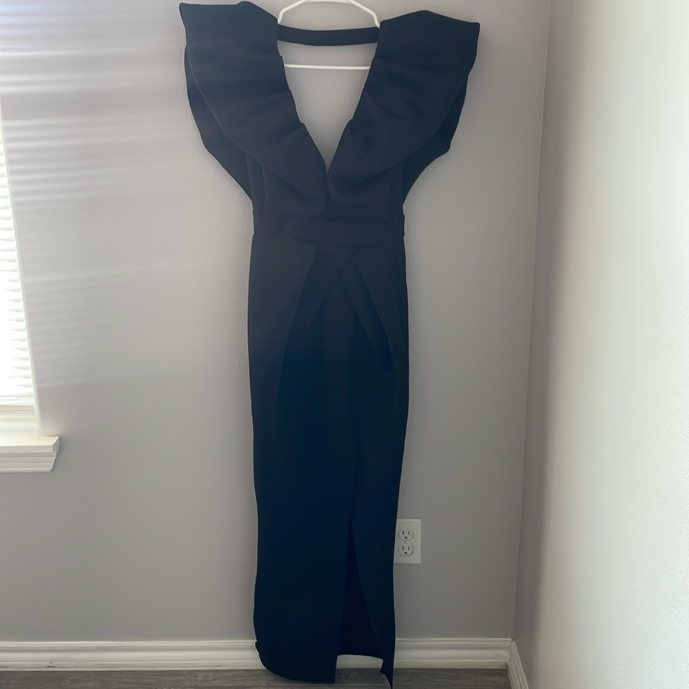 Puff-Sleeve Gown